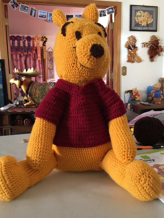 Pooh with shirt